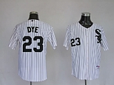 Chicago White Sox #23 Jermaine Dye white Jerseys,baseball caps,new era cap wholesale,wholesale hats