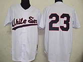 Chicago White Sox #23 Ventura White M&N Jerseys,baseball caps,new era cap wholesale,wholesale hats