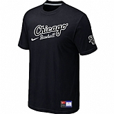 Chicago White Sox Nike Away Practice T-Shirt Black,baseball caps,new era cap wholesale,wholesale hats