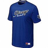 Chicago White Sox Nike Away Practice T-Shirt Blue,baseball caps,new era cap wholesale,wholesale hats