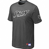 Chicago White Sox Nike Away Practice T-Shirt D.Grey,baseball caps,new era cap wholesale,wholesale hats