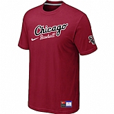 Chicago White Sox Nike Away Practice T-Shirt Red,baseball caps,new era cap wholesale,wholesale hats
