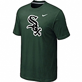 Chicago White Sox Nike Heathered D.Green Club Logo T-Shirt,baseball caps,new era cap wholesale,wholesale hats