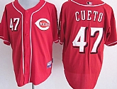 Cincinnati Reds #47 Johnny Cueto Red Jerseys,baseball caps,new era cap wholesale,wholesale hats