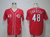 Cincinnati Reds #48 Cordero Red Cool Base Jerseys,baseball caps,new era cap wholesale,wholesale hats
