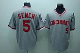 Cincinnati Reds #5 Bench m&n grey Jerseys,baseball caps,new era cap wholesale,wholesale hats