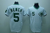 Cincinnati Reds #5 Bench m&n white green Jerseys,baseball caps,new era cap wholesale,wholesale hats