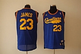 Cleveland Cavaliers #23 Lebron James blue-YELLOW Jerseys,baseball caps,new era cap wholesale,wholesale hats