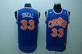 Cleveland Cavaliers #33 Shaquille O'neal blue-orange number Jerseys,baseball caps,new era cap wholesale,wholesale hats