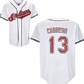 Cleveland Indians #13 Pedro Cerrano 2011 White Jerseys,baseball caps,new era cap wholesale,wholesale hats