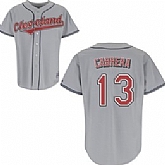 Cleveland Indians #13 Pedro Cerrano Gray Jerseys,baseball caps,new era cap wholesale,wholesale hats