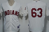 Cleveland Indians #63 Justin Masterson Cream Jerseys,baseball caps,new era cap wholesale,wholesale hats