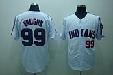 Cleveland Indians #99 Ricky Vaughn White Jerseys,baseball caps,new era cap wholesale,wholesale hats
