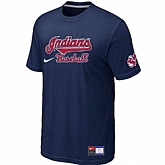 Cleveland Indians D.Blue Nike Short Sleeve Practice T-Shirt,baseball caps,new era cap wholesale,wholesale hats