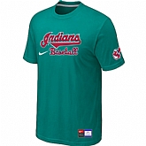 Cleveland Indians Green Nike Short Sleeve Practice T-Shirt,baseball caps,new era cap wholesale,wholesale hats