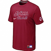 Cleveland Indians Red Nike Short Sleeve Practice T-Shirt,baseball caps,new era cap wholesale,wholesale hats
