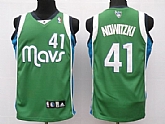 Dallas Mavericks #41 Dirk Nowitzki green Jerseys,baseball caps,new era cap wholesale,wholesale hats