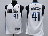 Dallas Mavericks #41 Dirk Nowitzki white Jerseys,baseball caps,new era cap wholesale,wholesale hats