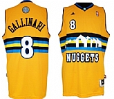 Denver Nuggets #8 Danilo Gallinari Revolution 30 Swingman Yellow Jerseys,baseball caps,new era cap wholesale,wholesale hats
