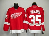 Detroit Red Wings #35 Jimmy Howard Red Jerseys,baseball caps,new era cap wholesale,wholesale hats