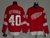 Detroit Red Wings #40 H Zetterberg red Jerseys,baseball caps,new era cap wholesale,wholesale hats