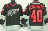 Detroit Red Wings #40 Henrik Zetterberg 2012 Black Ice Jerseys,baseball caps,new era cap wholesale,wholesale hats