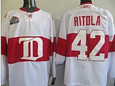 Detroit Red Wings #42 Ritola white-red with Winter Classic patch Jerseys,baseball caps,new era cap wholesale,wholesale hats