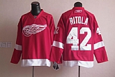 Detroit Red Wings #42 ritola Red Jerseys,baseball caps,new era cap wholesale,wholesale hats