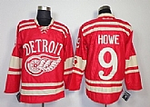 Detroit Red Wings #9 Gordie Howe 2014 Winter Classic Red Jerseys,baseball caps,new era cap wholesale,wholesale hats
