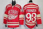 Detroit Red Wings #93 Johan Franzen 2014 Winter Classic Red Jerseys,baseball caps,new era cap wholesale,wholesale hats