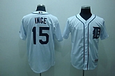 Detroit Tigers #15 Inge white Jerseys,baseball caps,new era cap wholesale,wholesale hats