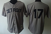Detroit Tigers #17 Denny McLain 1968 Gray Throwback Jerseys,baseball caps,new era cap wholesale,wholesale hats