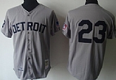 Detroit Tigers #23 Willie Horton 1969 Gray Throwback Jerseys,baseball caps,new era cap wholesale,wholesale hats