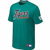 Detroit Tigers Green Nike Short Sleeve Practice T-Shirt,baseball caps,new era cap wholesale,wholesale hats