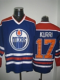 Edmonton Oilers #17 Kurri Royal Blue CCM Jerseys,baseball caps,new era cap wholesale,wholesale hats