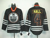 Edmonton Oilers #4 Hall black ice Jerseys,baseball caps,new era cap wholesale,wholesale hats