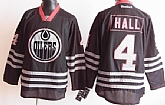 Edmonton Oilers #4 Taylor Hall 2012 Blace Ice Jerseys,baseball caps,new era cap wholesale,wholesale hats