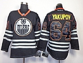 Edmonton Oilers #64 Neil Yakupov Black Ice Jerseys,baseball caps,new era cap wholesale,wholesale hats