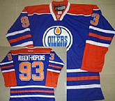 Edmonton Oilers #93 Ryan Nugent-Hopkins Royal Blue Jerseys,baseball caps,new era cap wholesale,wholesale hats