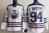 Edmonton Oilers #94 Ryan Smyth White Jerseys,baseball caps,new era cap wholesale,wholesale hats