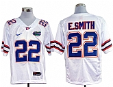 Florida Gators #22 E.Smith White NCAA Jerseys,baseball caps,new era cap wholesale,wholesale hats