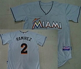 Florida Marlins #2 Hanley Ramirez 2012 New Gray Jerseys,baseball caps,new era cap wholesale,wholesale hats