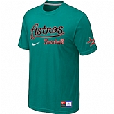 Houston Astros Green Nike Short Sleeve Practice T-Shirt,baseball caps,new era cap wholesale,wholesale hats