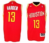 Houston Rockets #13 James Harden Revolution 30 Swingman Red With Gold Jerseys,baseball caps,new era cap wholesale,wholesale hats