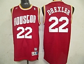 Houston Rockets #22 Drexler red m&n Jerseys,baseball caps,new era cap wholesale,wholesale hats