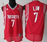 Houston Rockets #7 Jeremy Lin Red Swingman Jerseys,baseball caps,new era cap wholesale,wholesale hats