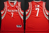 Houston Rockets #7 Jeremy Lin Revolution 30 Swingman Red Jerseys,baseball caps,new era cap wholesale,wholesale hats