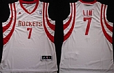 Houston Rockets #7 Jeremy Lin Revolution 30 Swingman White Jerseys,baseball caps,new era cap wholesale,wholesale hats