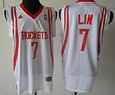Houston Rockets #7 Jeremy Lin White Swingman Jerseys,baseball caps,new era cap wholesale,wholesale hats