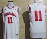 Indiana Hoosiers #11 Isiah Thomas White Big 10 Patch Jerseys,baseball caps,new era cap wholesale,wholesale hats